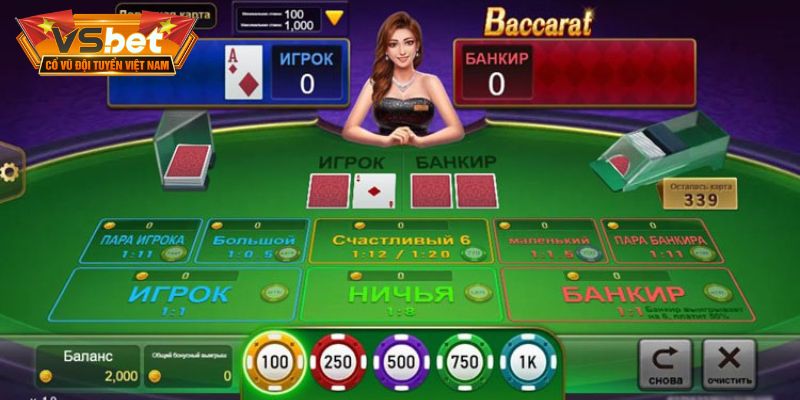 Cách tính điểm Baccarat chuẩn xác