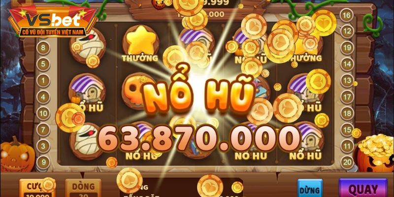 Hình ảnh giao diện Nổ hũ vàng rực rỡ cùng quỹ thưởng khổng lồ