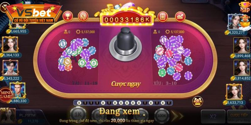 Kinh nghiệm chinh phục VSBET tài xỉu chuẩn xác
