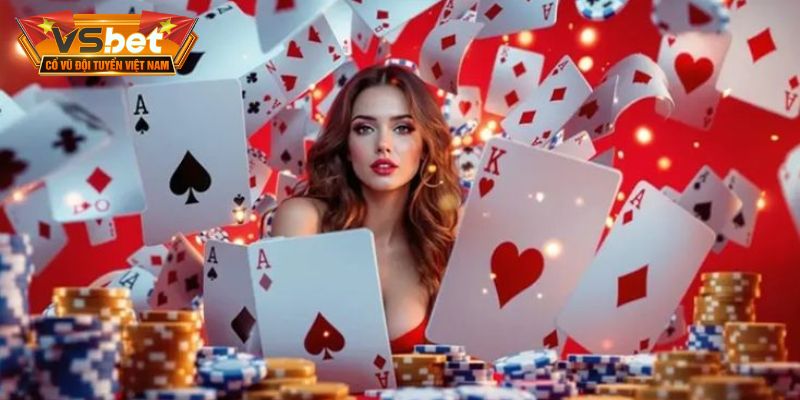 Sảnh Casino VSBET vô cùng chuyên nghiệp